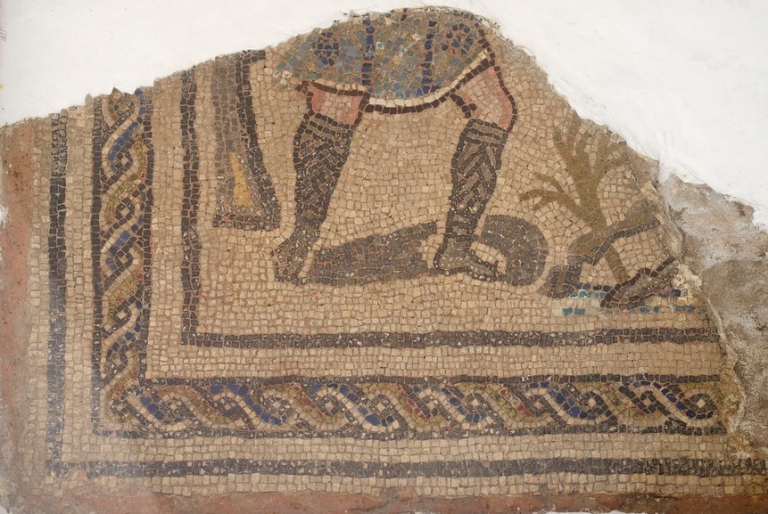 Polychrome Figural Mosaic (Emblema), Avella (3rd-4th century AD)
