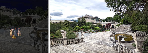 Witches at Villa Gavotti, Albisola Superiore (Savona, Italy)