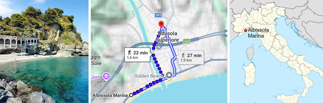 Albisola Superiore and Albissola Marina (Savona, Italia)