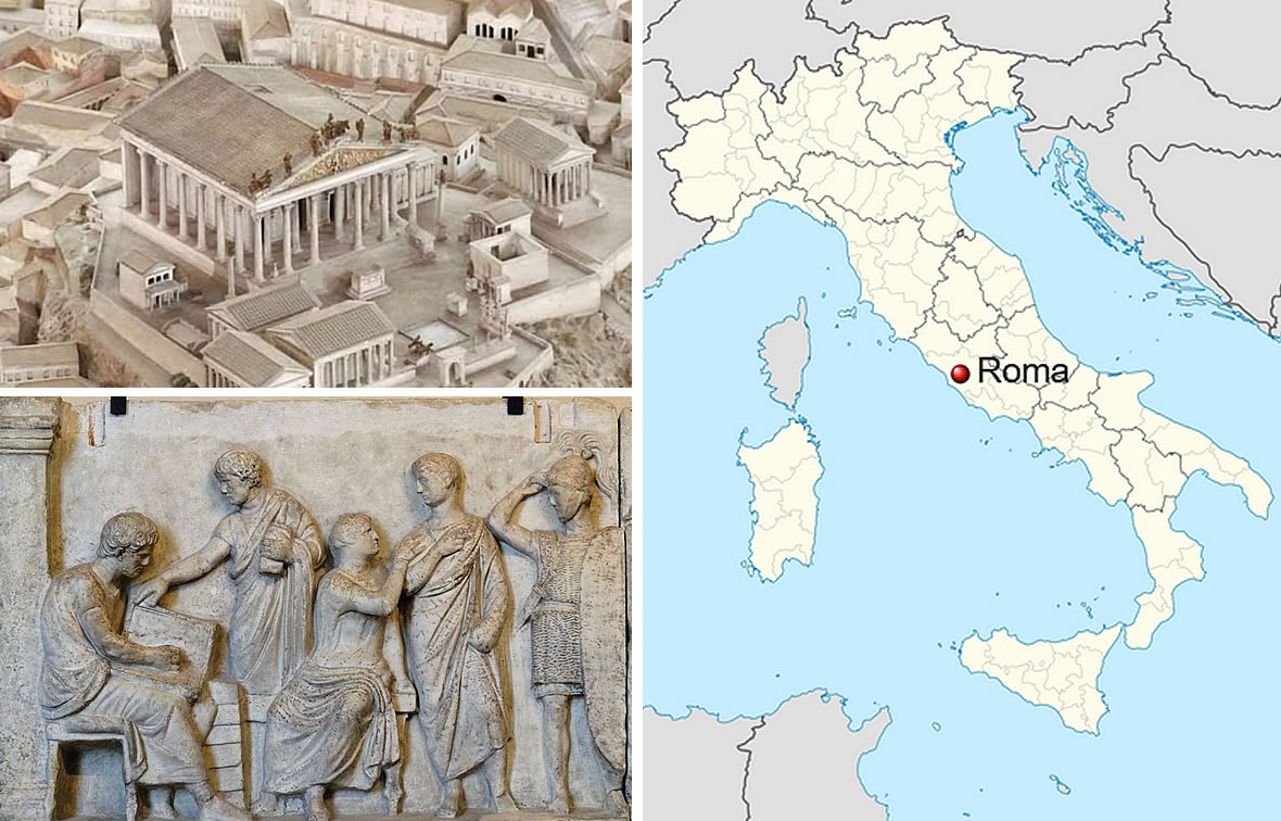 Temple of Jupiter Optimus Maximus and Roman consuls
