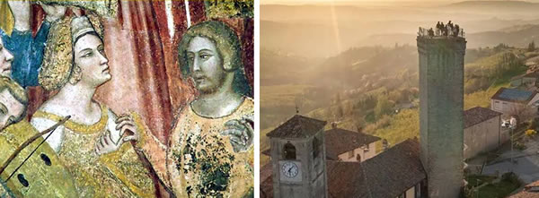Queen Joanna e Albaretto della Torre