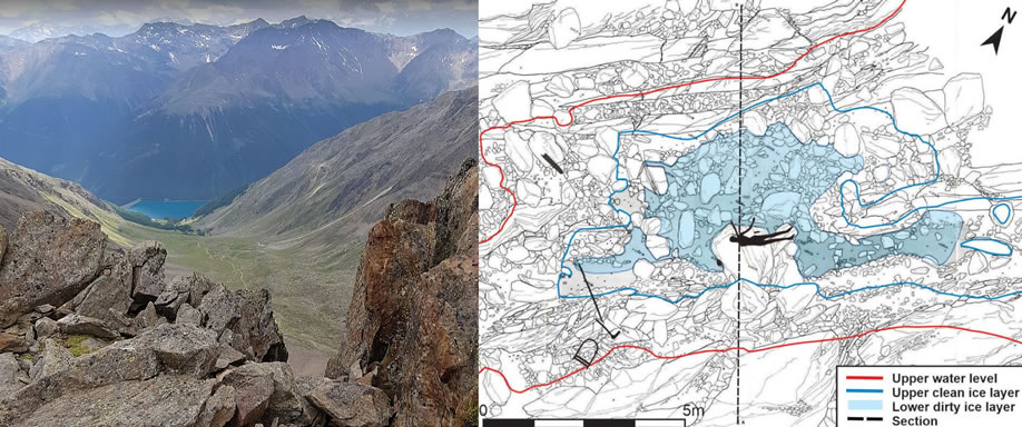 A panoramic view from the place where Öetzi was found.