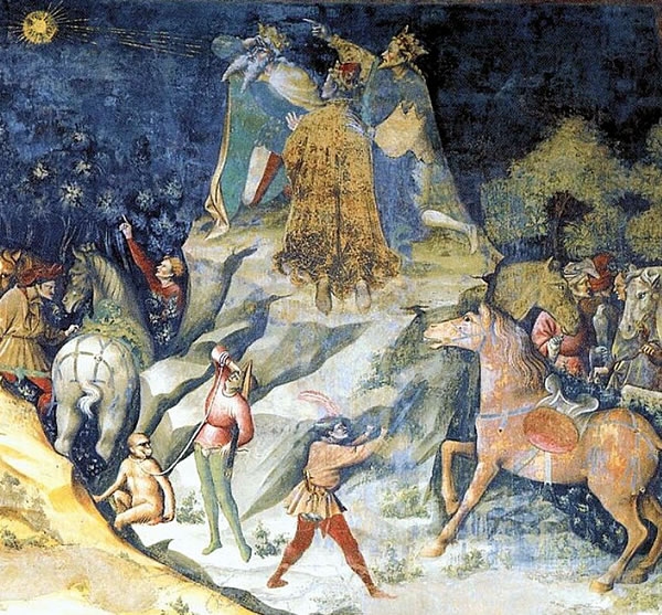 The Appearance of the Star (c.1412) by Giovanni di Pietro Falloppi (1379–1455) from Modena