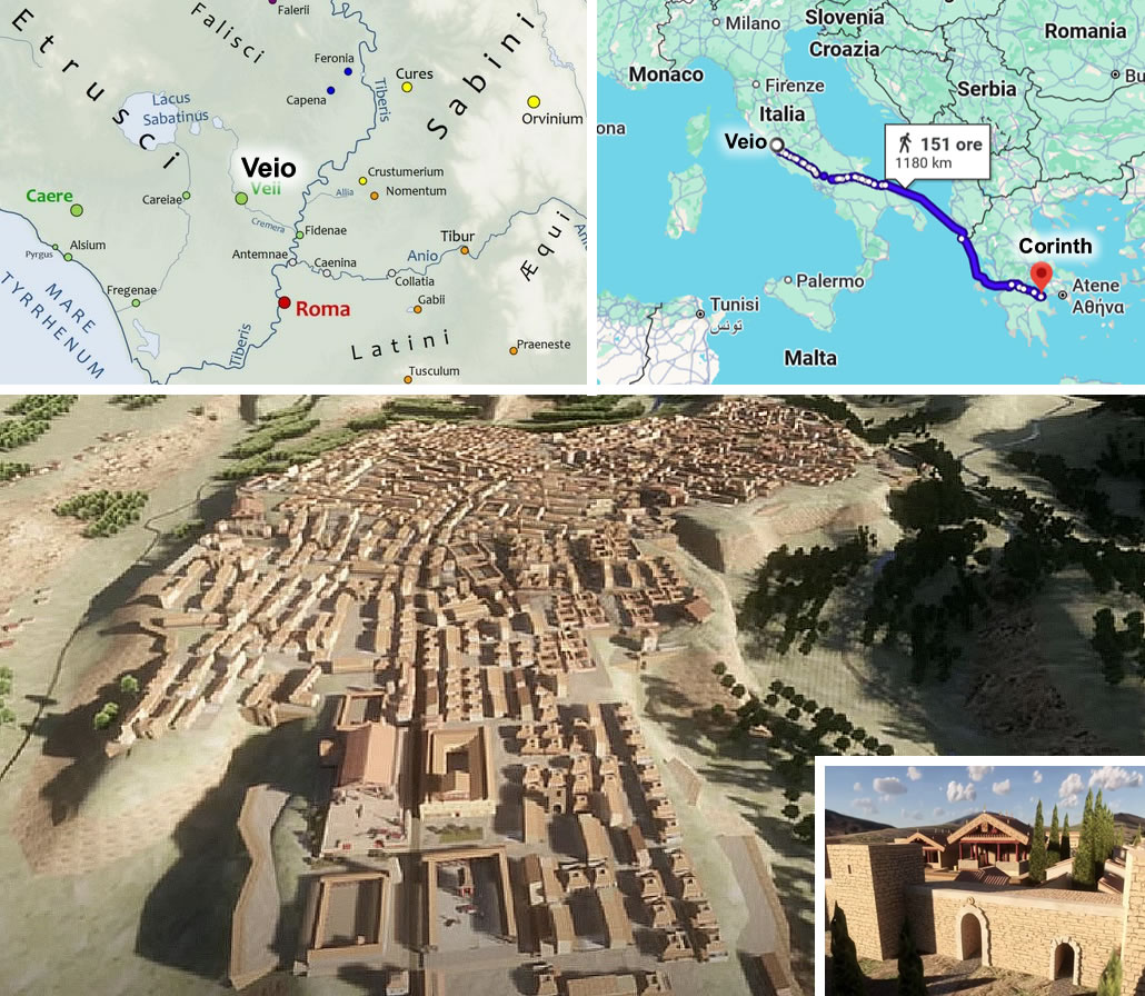 The ancient Etruscan city of <i>Veii</i> reconstructed in 3D by Marco Mellac