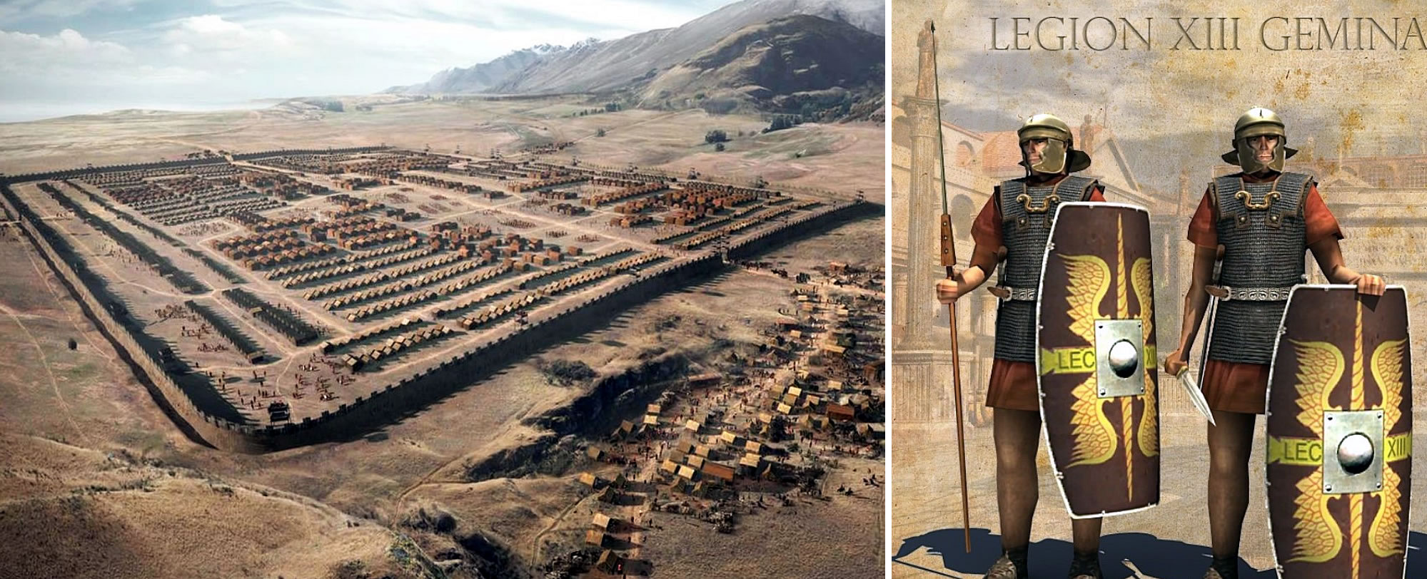 Castrum - Legio XIII Gemina