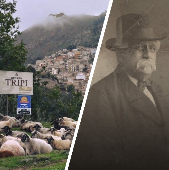 Tripi (Messina) is now a small village with just over 700 inhabitants, nestled between the Nebrodi and Peloritani mountains, and Antonio Salinas.