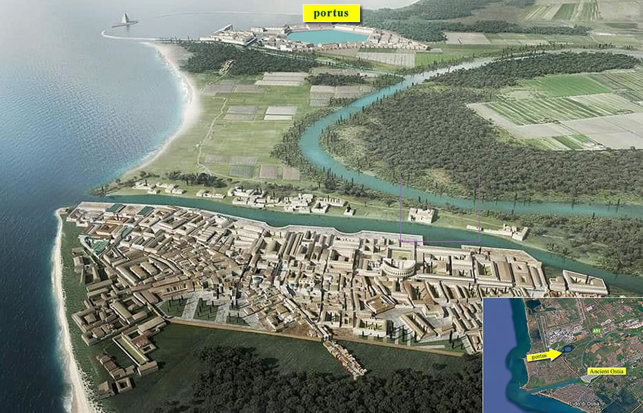 3D reconstruction of ancient Ostia