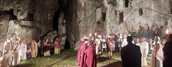 Mithraic ritual in the Mithraeum of Sutri - Pietas Gentile Community