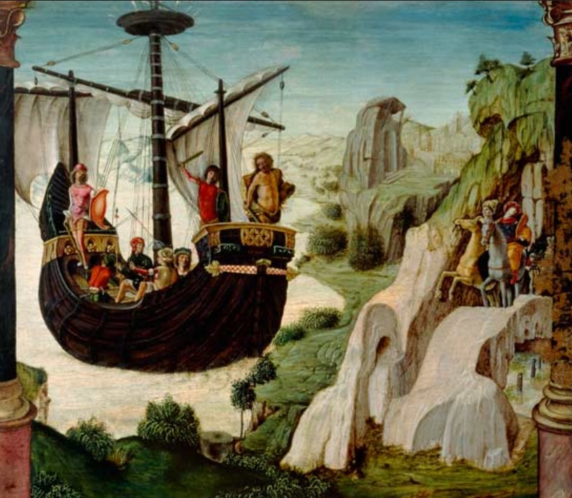 'The ship Argo with crew' by Lorenzo Costa (1460-1535)