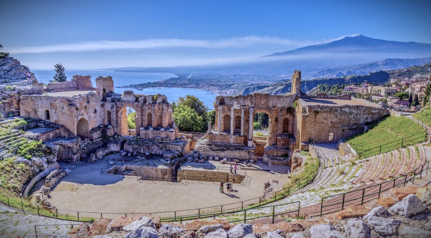 The Greek theatre today, Taormina