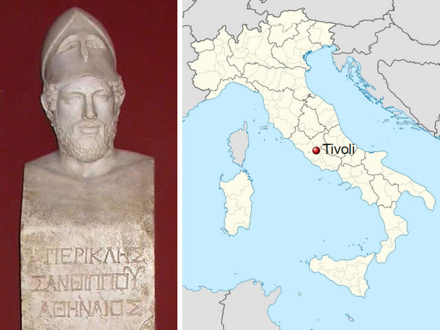 Herm of Pericles, Tivoli