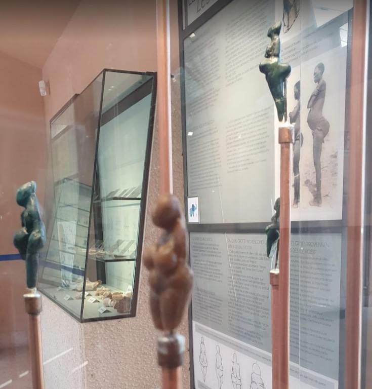 7 Venus of the Balzi Rossi caves - the Balzi Rossi Prehistoric Museum.
