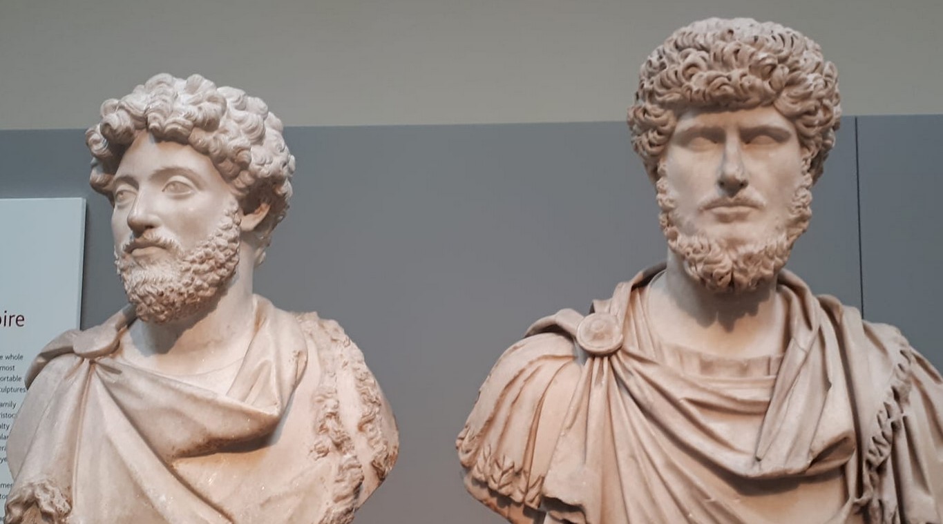  Marcus Aurelius and Lucius Verus, British Museum.