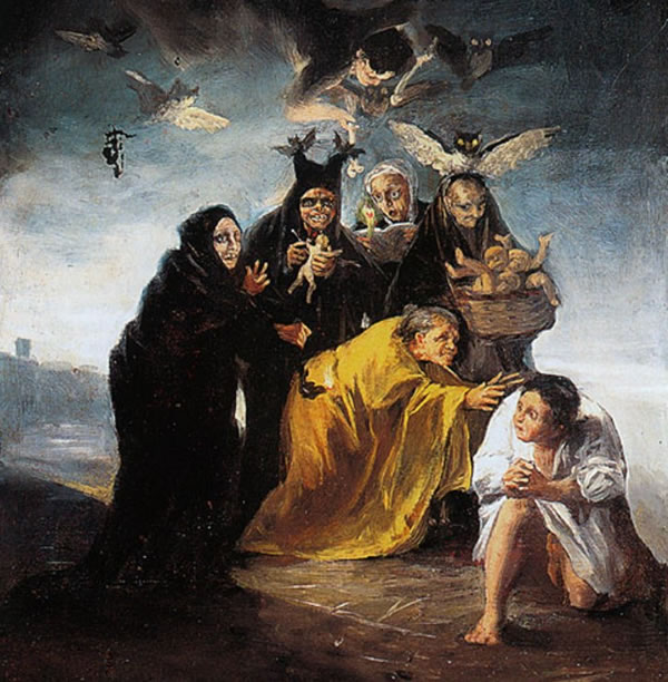 Francisco Goya (1746–1828): Witches (circa 1797-1798)